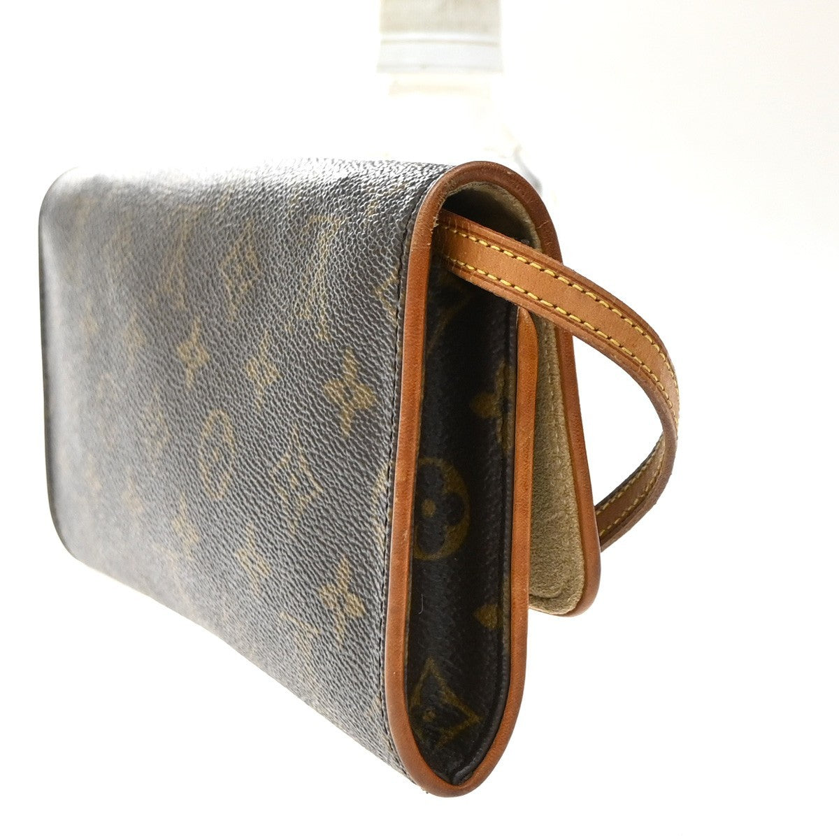 Louis Vuitton Twin Monogram Canvas, Brown, Canvas, Clutch