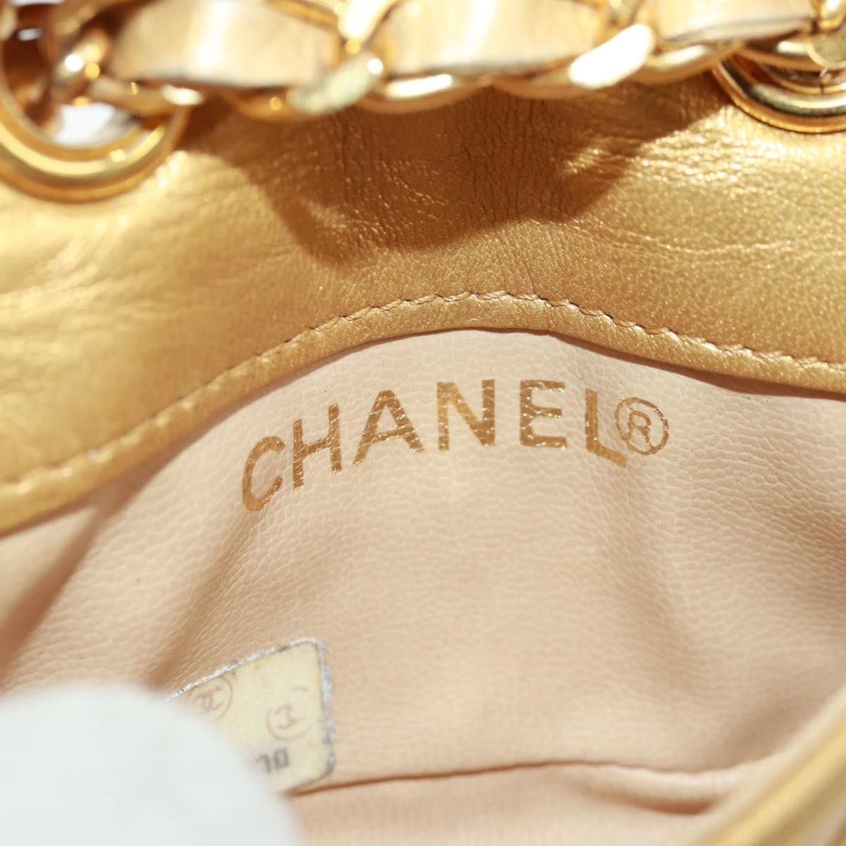 Chanel Classic Flap Charm Chain Belt Quilted Caviar, Gold, Leather, Handbag