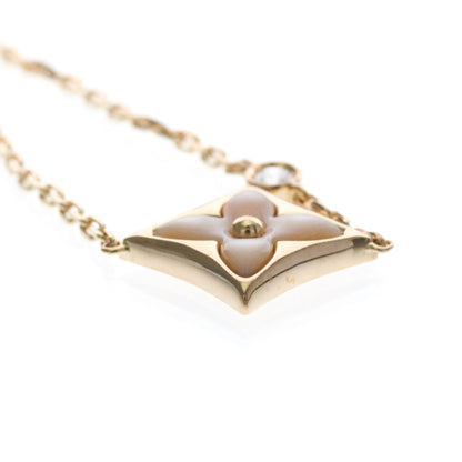 Louis Vuitton Color Blossom BB Star 18K Rose Gold with Mother of Pearl and Diamond, Gold, Pink Gold, Bracelet
