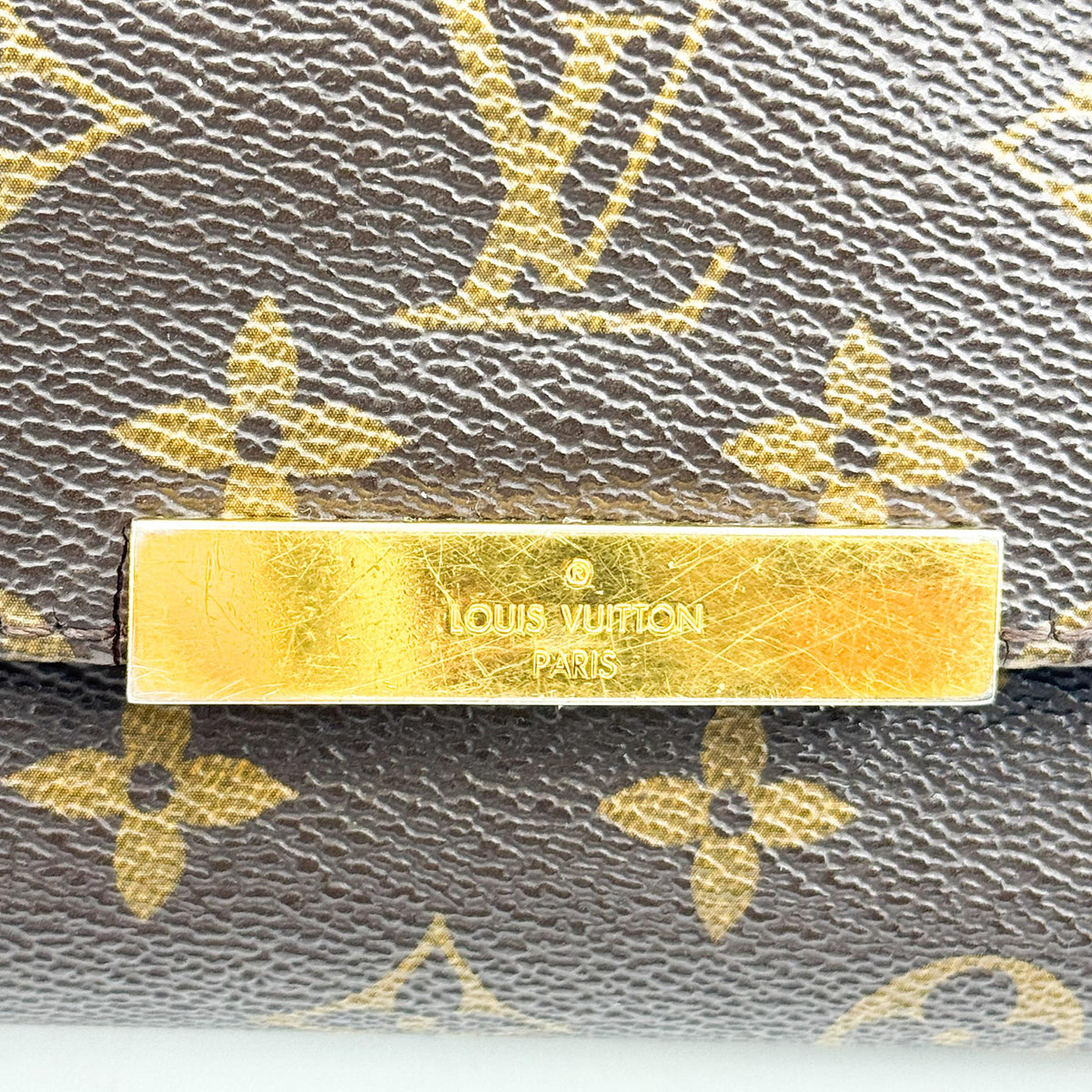 Louis Vuitton Favorite Monogram Canvas, Brown, Canvas, Handbag