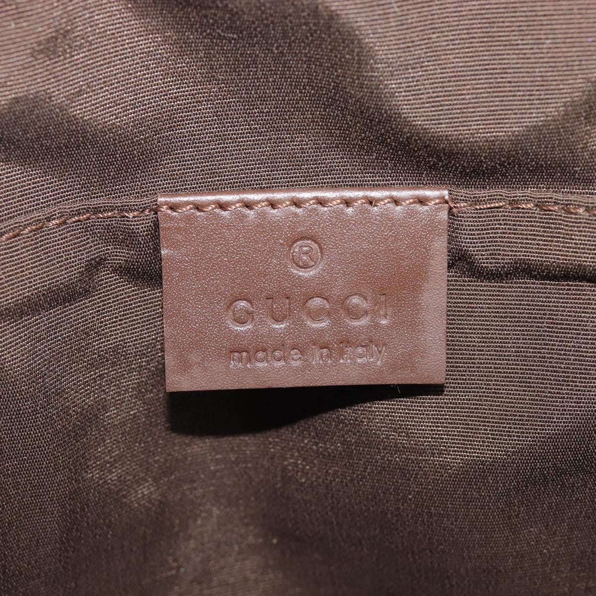 Gucci Crossbody Canvas, Brown, Canvas, Crossbody Bag