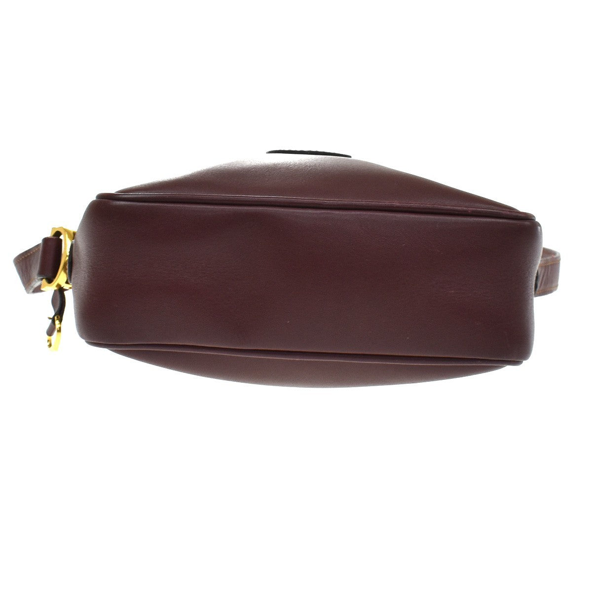 Cartier Must de Cartier Leather, Red, Leather, Shoulder Bag