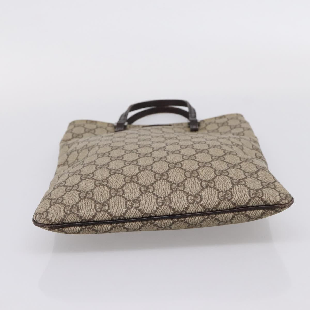 Gucci Joy Plus Flat GG Coated Canvas, Beige, Canvas, Tote Bag