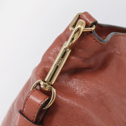 Chloe Ethel Leather, Pink, Leather, Handbag