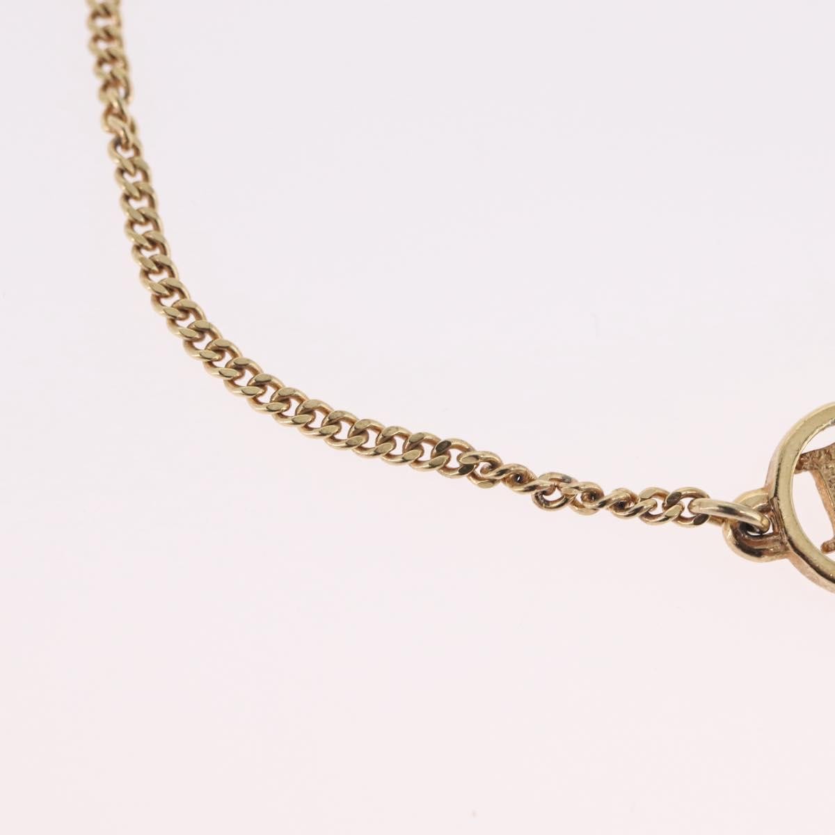 Christian Dior Vintage logo Metal, Gold, Metal, Bracelet