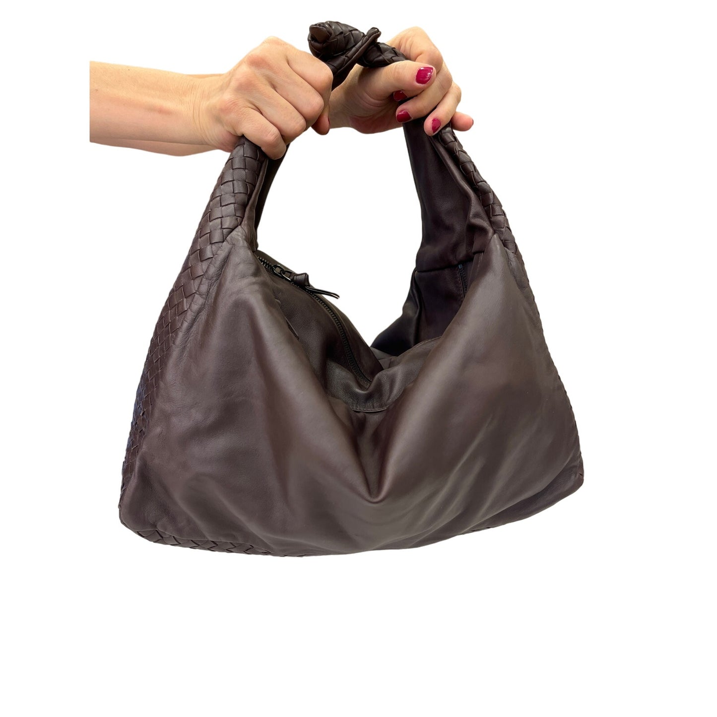 Bottega Veneta Intrecciato Hobo Bag Large Leather