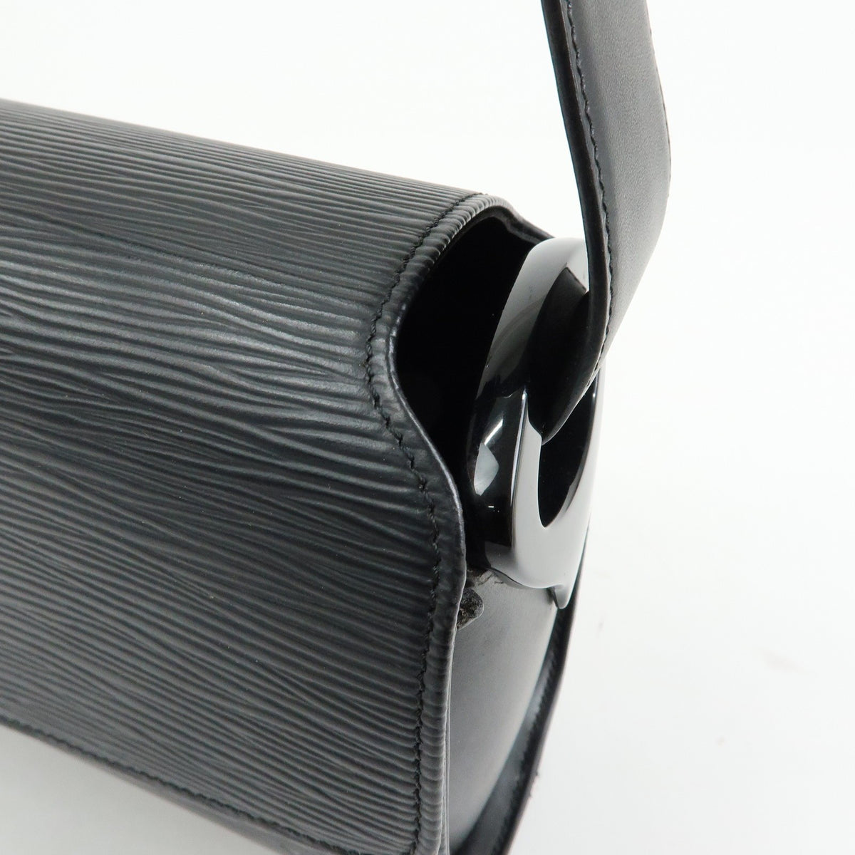 Louis Vuitton Nocturne Epi Leather, Black, Leather, Shoulder Bag
