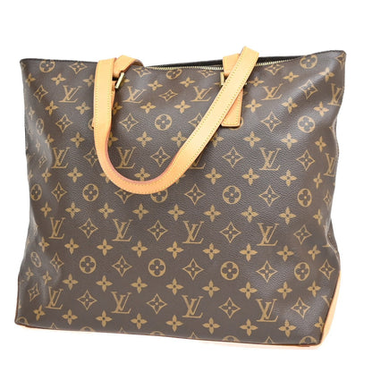 Louis Vuitton Cabas Mezzo Monogram Canvas, Brown, Canvas, Tote Bag