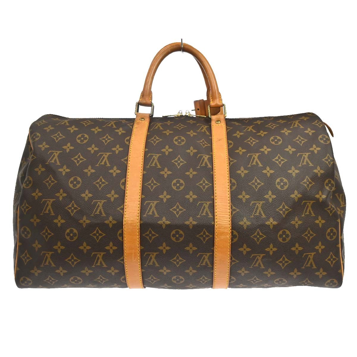 Louis Vuitton Keepall Monogram Canvas, Brown, Canvas, Travel Bag