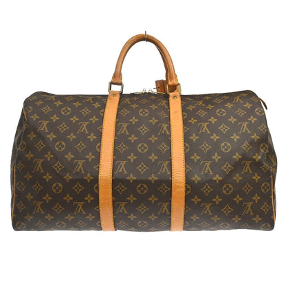 Louis Vuitton Keepall Monogram Canvas, Brown, Canvas, Travel Bag