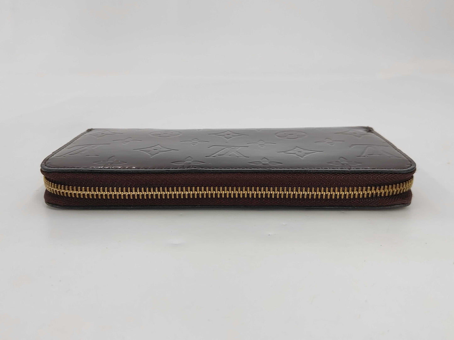 Louis Vuitton Zippy Organizer Epi Leather, Burgundy, Leather, Wallet