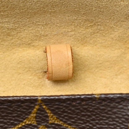 Louis Vuitton Twin Monogram Canvas, Brown, Canvas, Clutch
