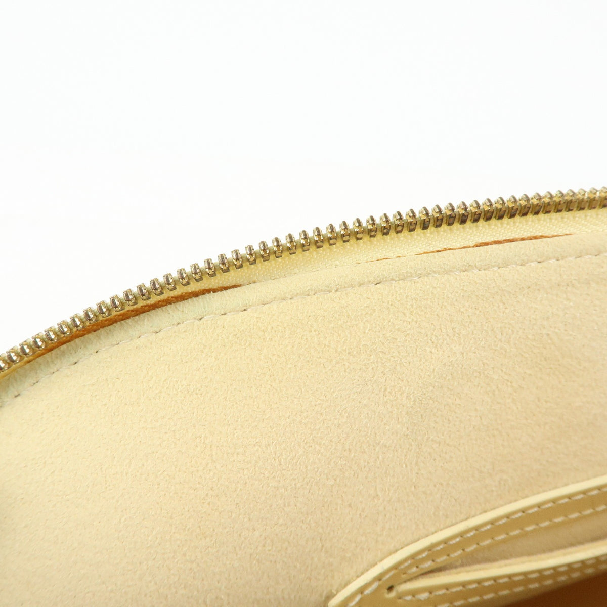 Louis Vuitton Alma Epi Leather, Yellow, Leather, Handbag