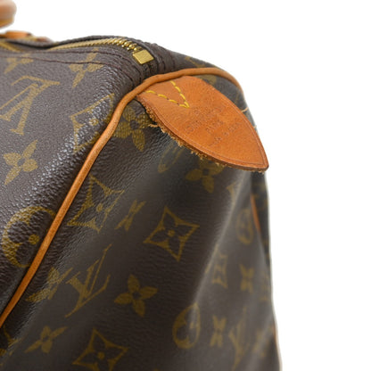 Louis Vuitton Speedy Monogram Canvas, Brown, Canvas, Handbag