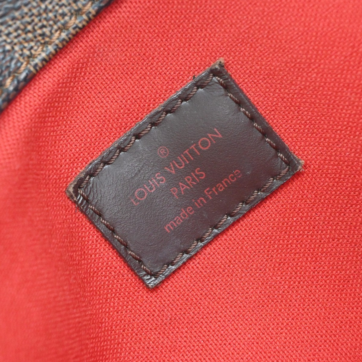 Louis Vuitton Bloomsbury Damier, Brown, Canvas, Shoulder Bag
