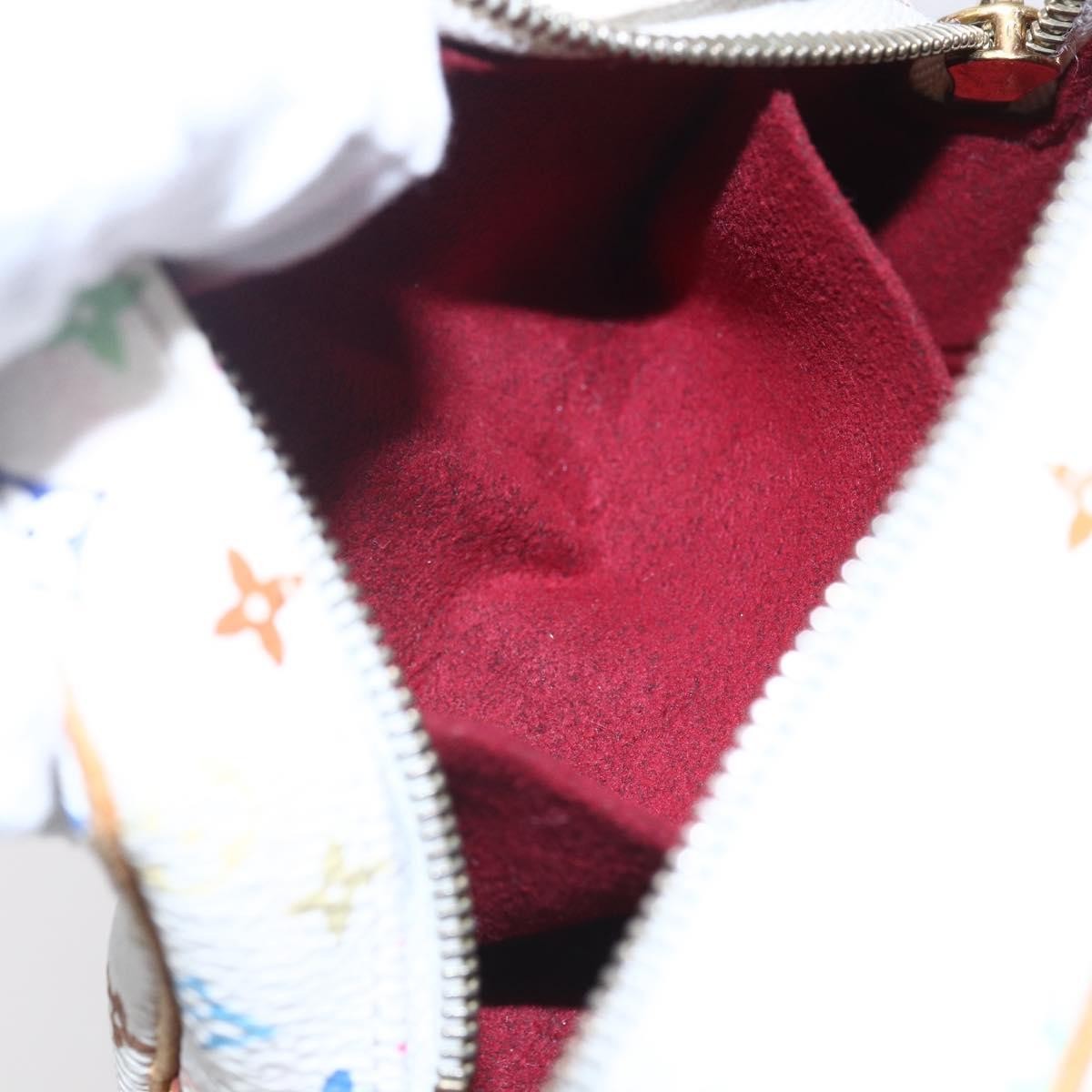 Louis Vuitton Wapity Trousse Monogram Multicolor, White, Canvas, Clutch