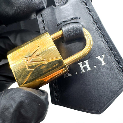 Louis Vuitton Very Monogram Leather, Black, Leather, Tote Bag