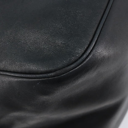Christian Dior Handbag Leather, Navy, Leather, Handbag