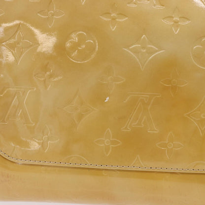 Louis Vuitton Thompson Street Monogram Vernis, Yellow, Patent Leather, Shoulder Bag
