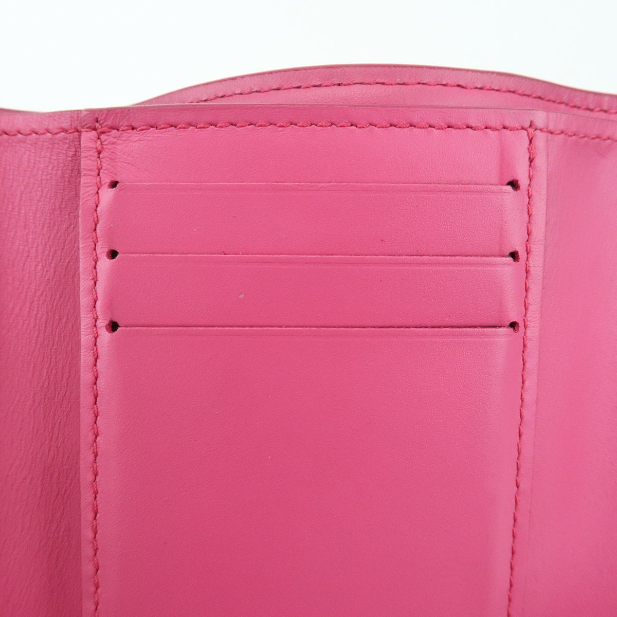 Louis Vuitton Victorine Nanogram Embossed Leather, Pink, Leather, Wallet