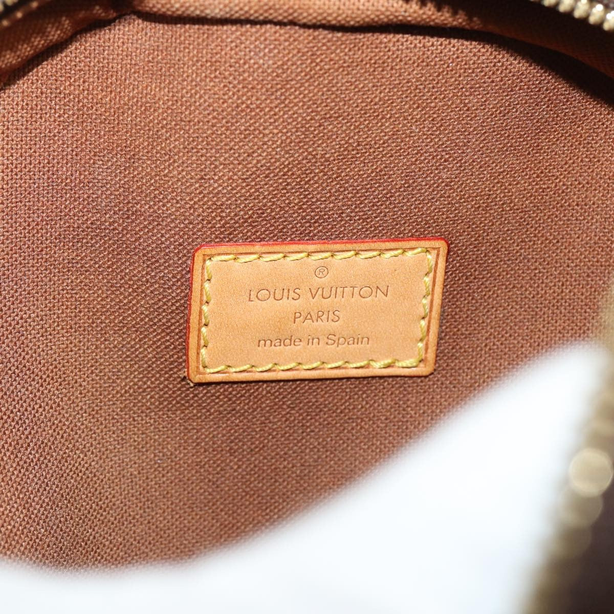 Louis Vuitton Pochette Gange Monogram Canvas, Brown, Canvas, Clutch
