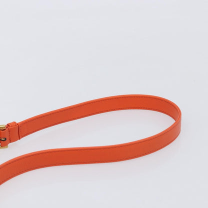 Gucci Aphrodite Leather, Orange, Leather, Shoulder Bag