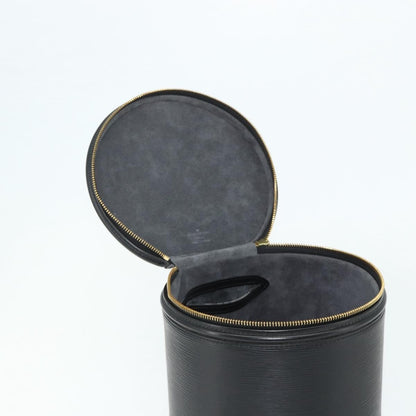 Louis Vuitton Cannes Epi Leather, Black, Leather, Handbag