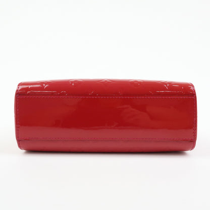 Louis Vuitton Catalina Monogram Vernis, Red, Patent Leather, Handbag