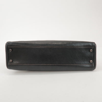 Cartier Marcello Leather, Black, Leather, Handbag