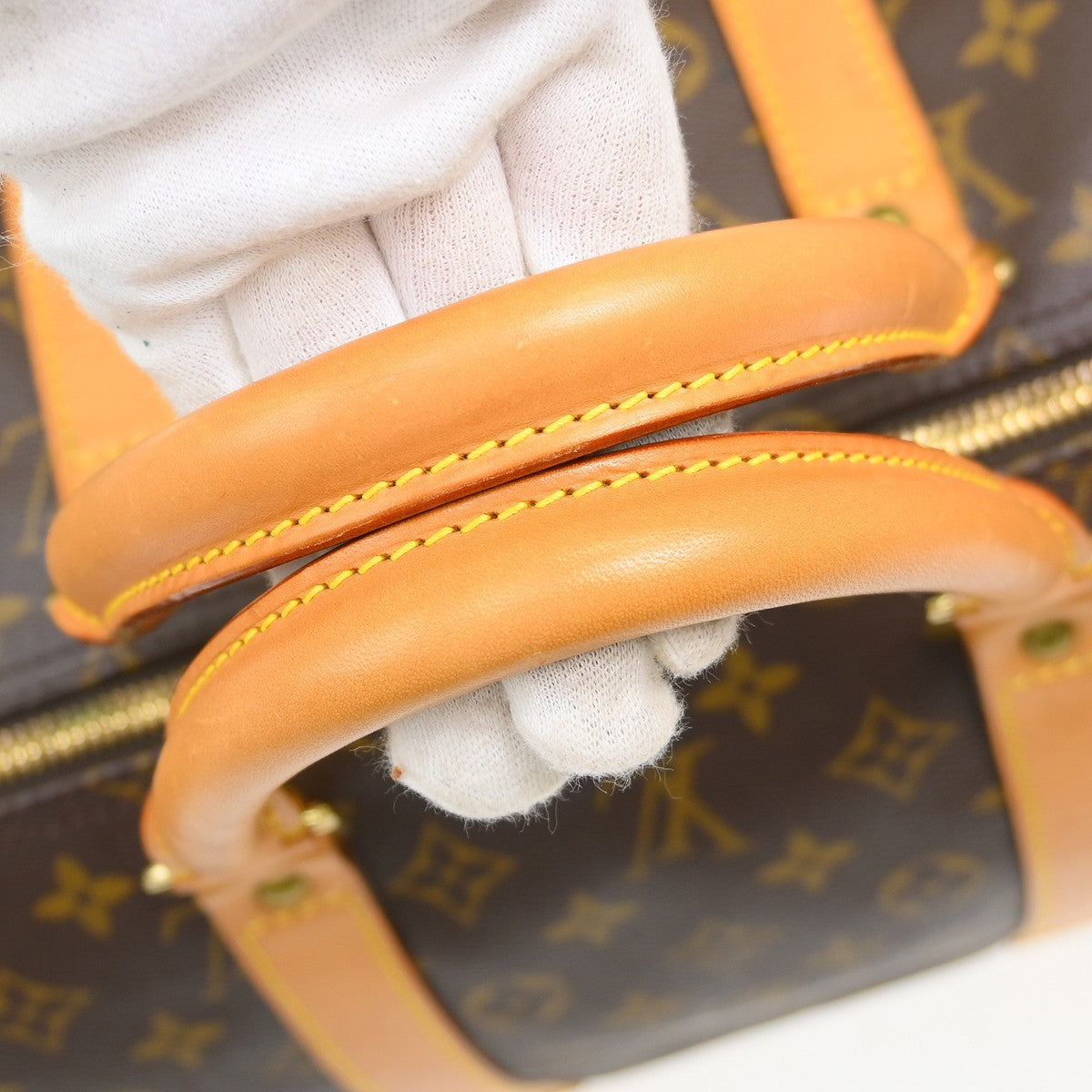 Louis Vuitton Keepall Bandouliere Monogram Canvas, Brown, Canvas, Travel Bag