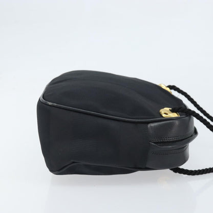 Salvatore Ferragamo Vintage Canvas, Black, Canvas, Shoulder Bag