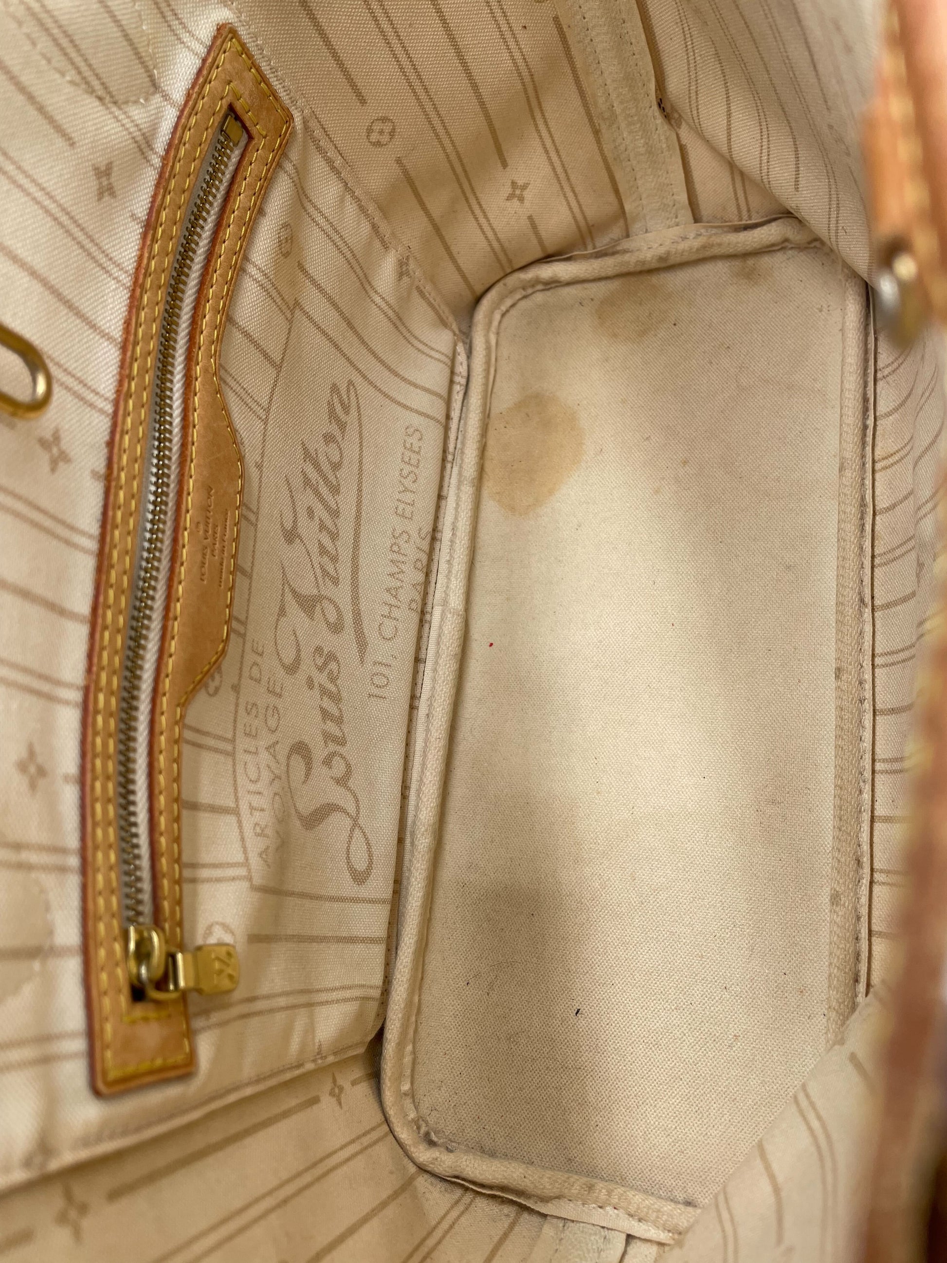 Louis Vuitton Neverfull Tote Damier, BLACK, CANVAS, Tote bag