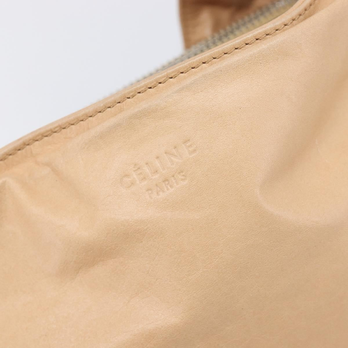 Celine Tote Leather, Beige, Leather, Tote Bag