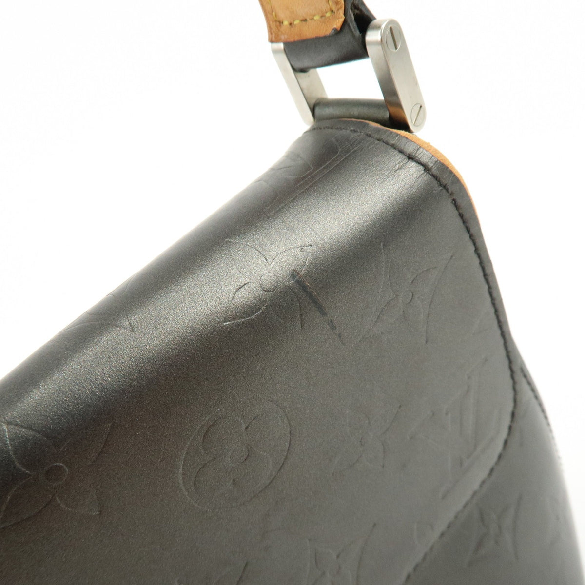 Louis Vuitton Mat Webster Street Monogram Vernis, Black, Leather, Handbag