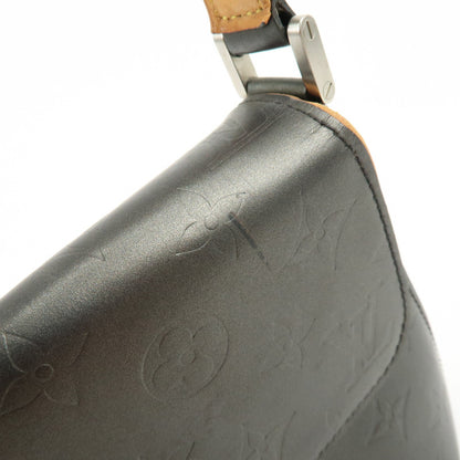 Louis Vuitton Mat Webster Street Monogram Vernis, Black, Leather, Handbag