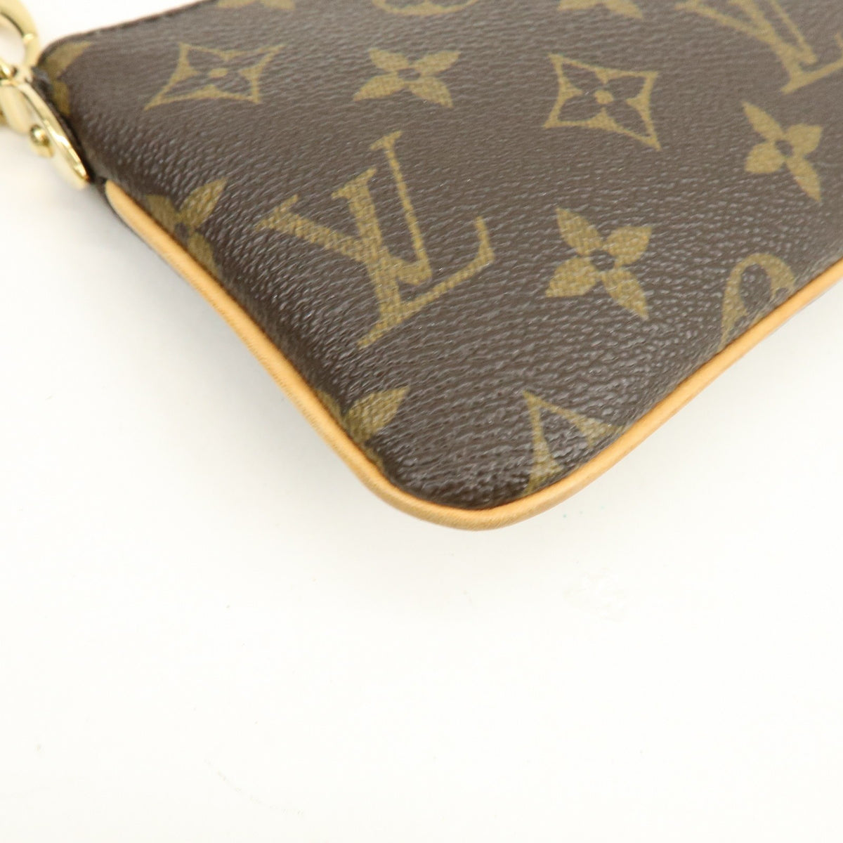 Louis Vuitton Milla Pochette Monogram Canvas, Brown, Canvas, Clutch