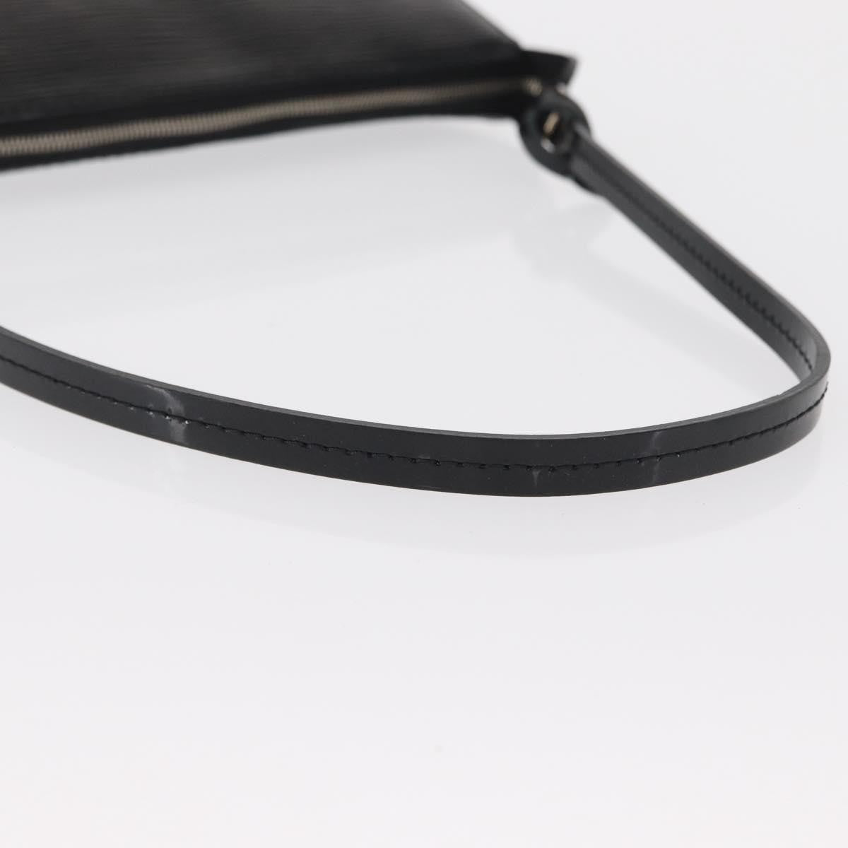 Louis Vuitton Pochette Accessoires NM Electric Epi Leather, Black, Leather, Clutch