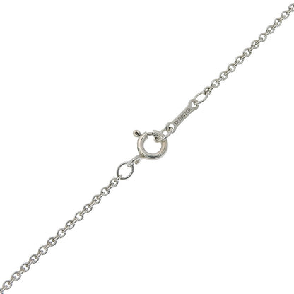 Tiffany & Co. Elsa Peretti Open Heart Pendant Sterling Silver, Silver, Silver, Necklace