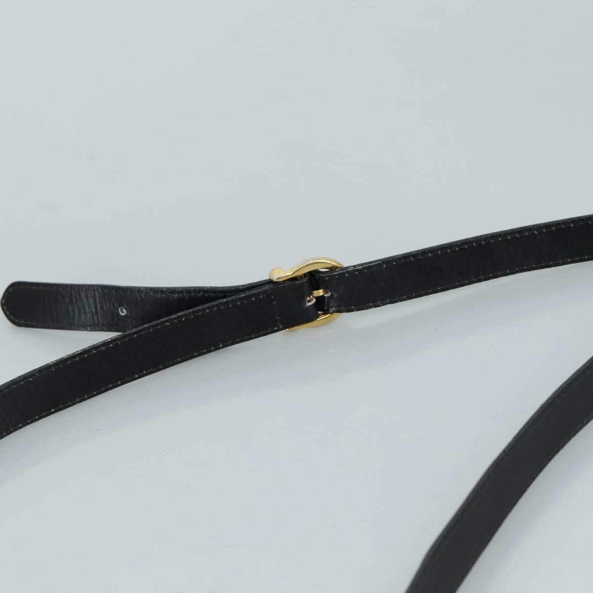 Salvatore Ferragamo Gancini Flap Leather, Black, Leather, Shoulder Bag