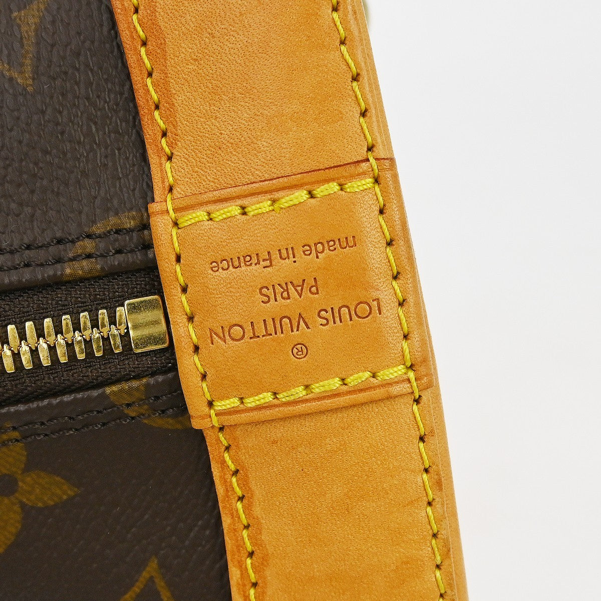 Louis Vuitton Alma Monogram Canvas, Brown, Canvas, Handbag