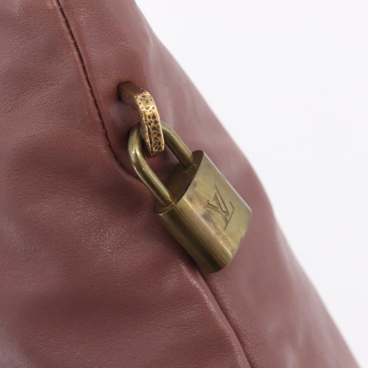 Louis Vuitton Lockit Chain Boudoir Leather, Pink, Leather, Handbag