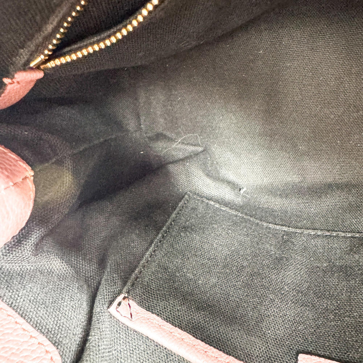 Burberry Helmsley Leather, Pink, Calfskin, Handbag