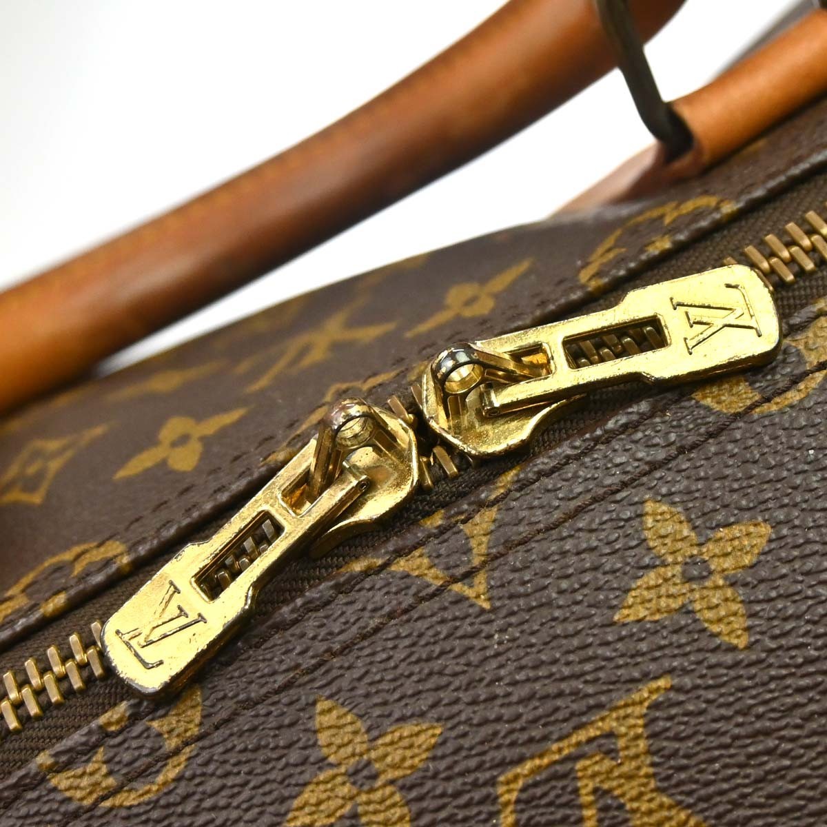 Louis Vuitton Keepall Monogram Canvas, Brown, Canvas, Travel Bag