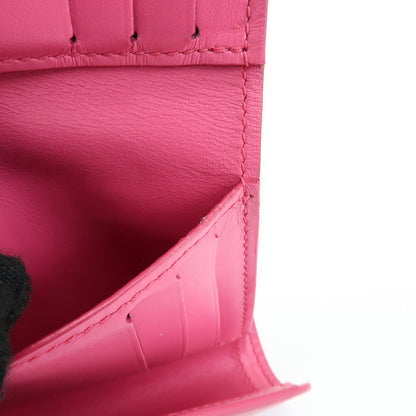 Louis Vuitton Victorine Nanogram Embossed Leather, Pink, Leather, Wallet