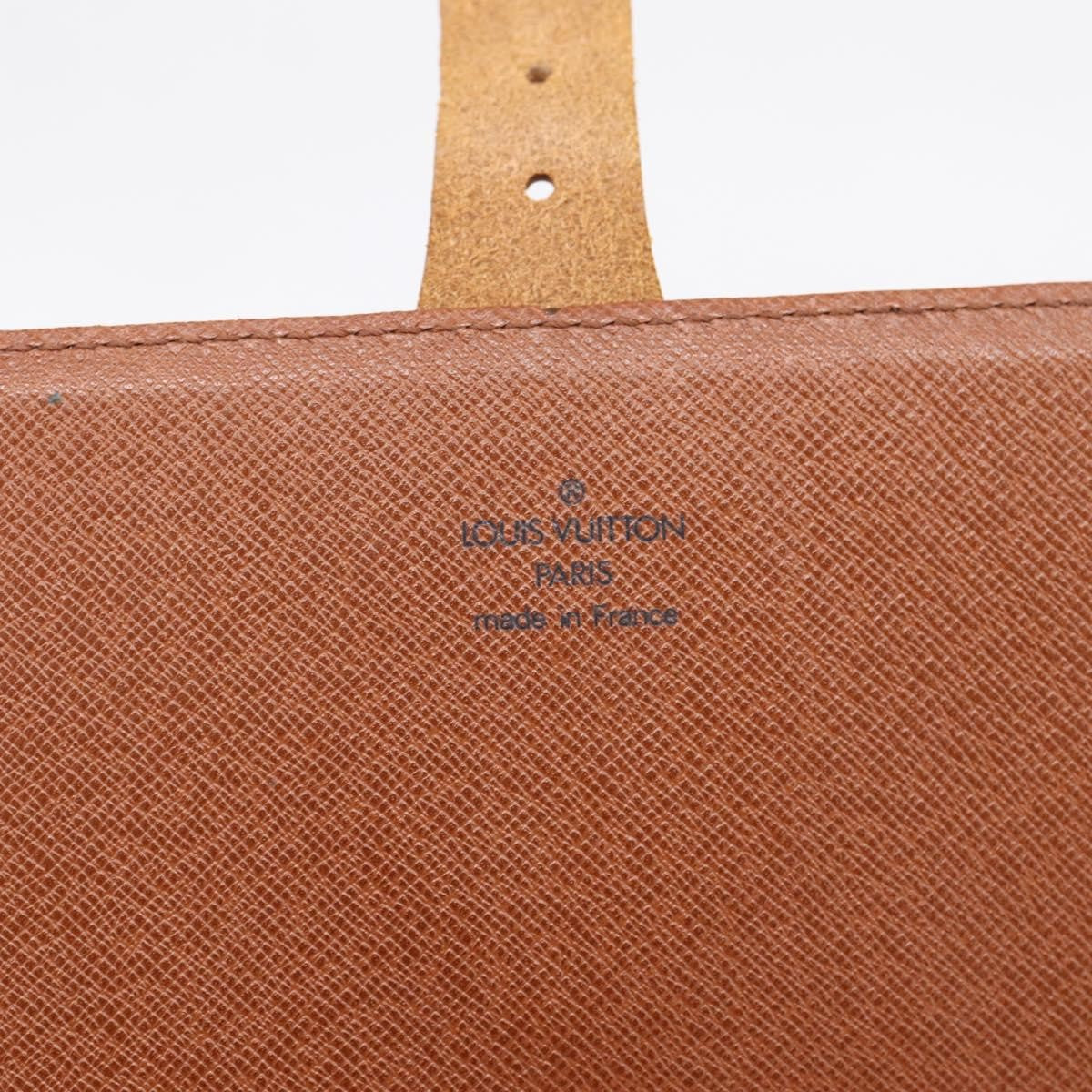 Louis Vuitton Cartouchiere Monogram, Brown, Canvas, Shoulder Bag