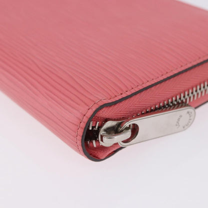 Louis Vuitton Zippy Epi Leather, Pink, Leather, Wallet