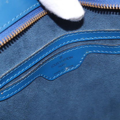 Louis Vuitton Saint Jacques Epi Leather, Blue, Leather, Handbag