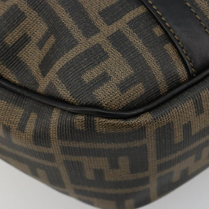 Fendi Vintage Zucca Canvas, Brown, Canvas, Tote Bag
