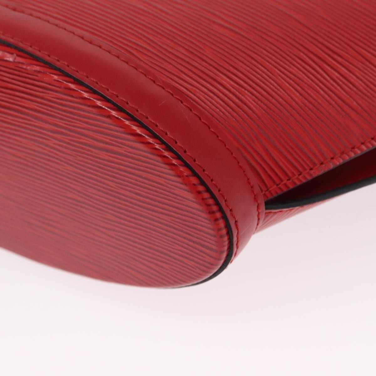 Louis Vuitton Saint Jacques Epi Leather, Red, Leather, Handbag