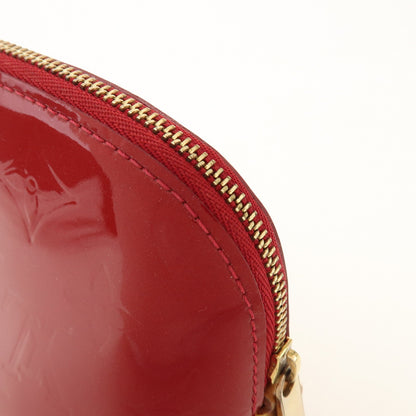 Louis Vuitton Cosmetic Monogram Vernis, Red, Patent Leather, Toiletry Case